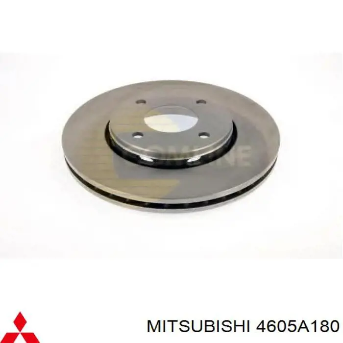 Диск переднього гальма Mitsubishi 4605A180 ціна, від 36.68 USD