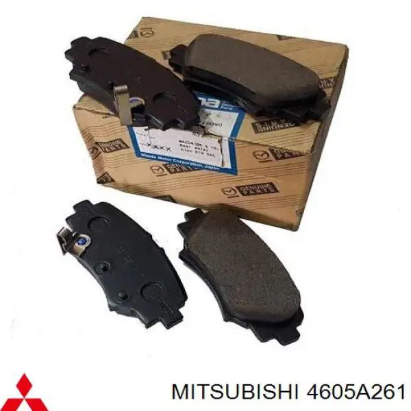 Гальмівні колодки Mitsubishi 4605A261 ціна, від 26.16 USD