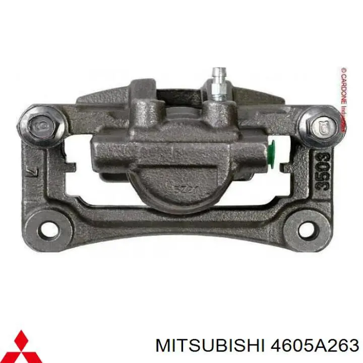 4605A263 Mitsubishi супорт гальмівний задній лівий