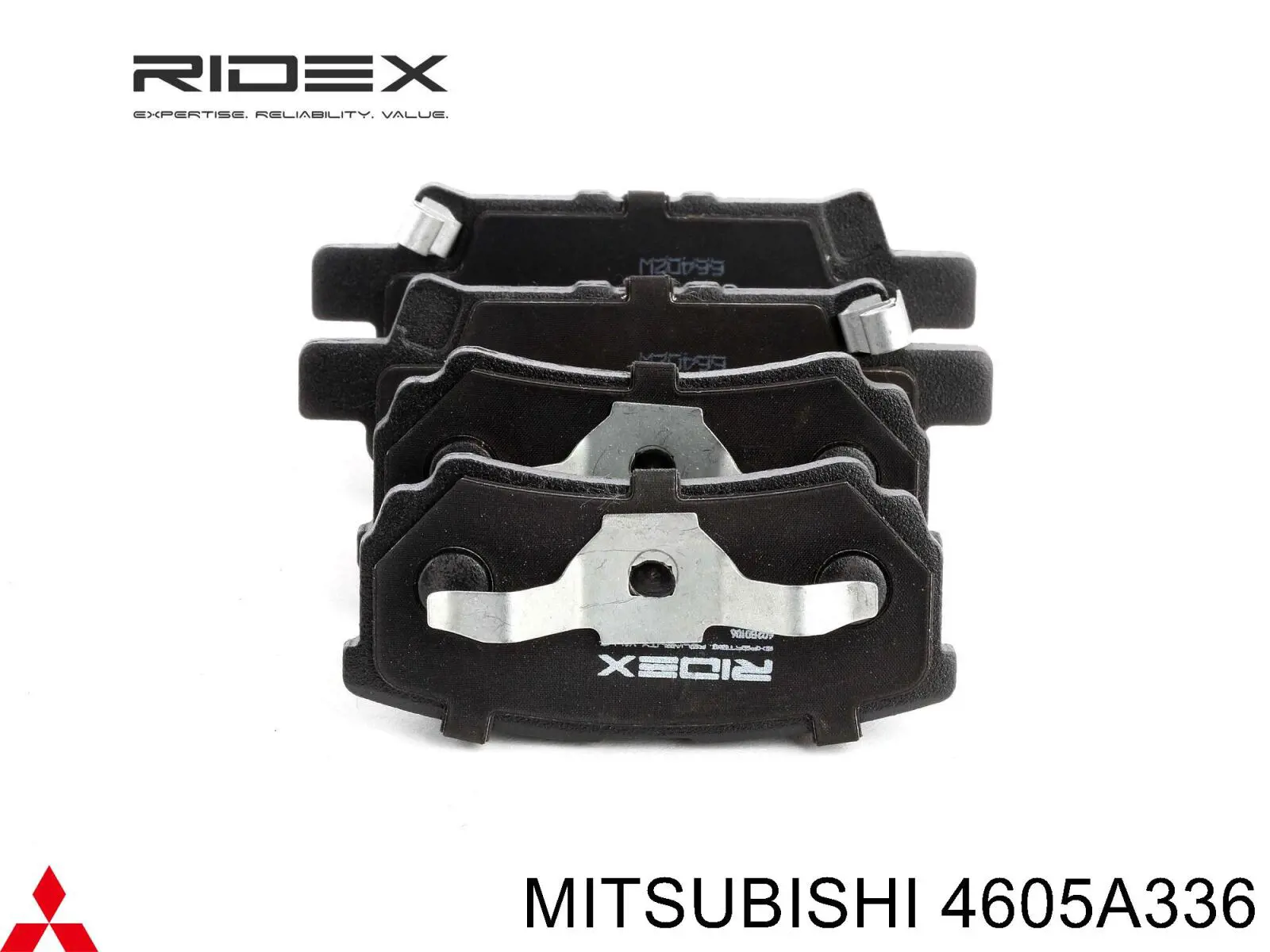 Задні гальмівні колодки Mitsubishi 4605A336 ціна, від 18.25 USD