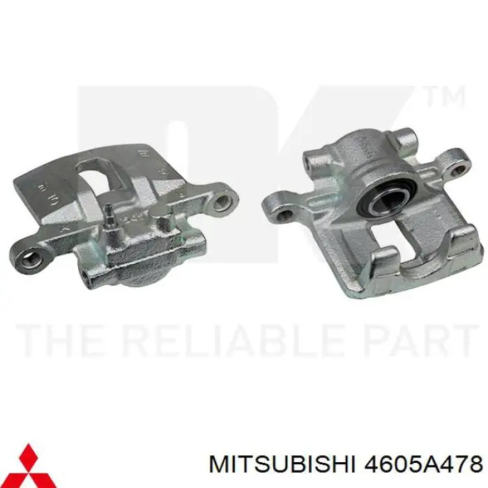 Супорт гальмівний задній правий Mitsubishi 4605A478