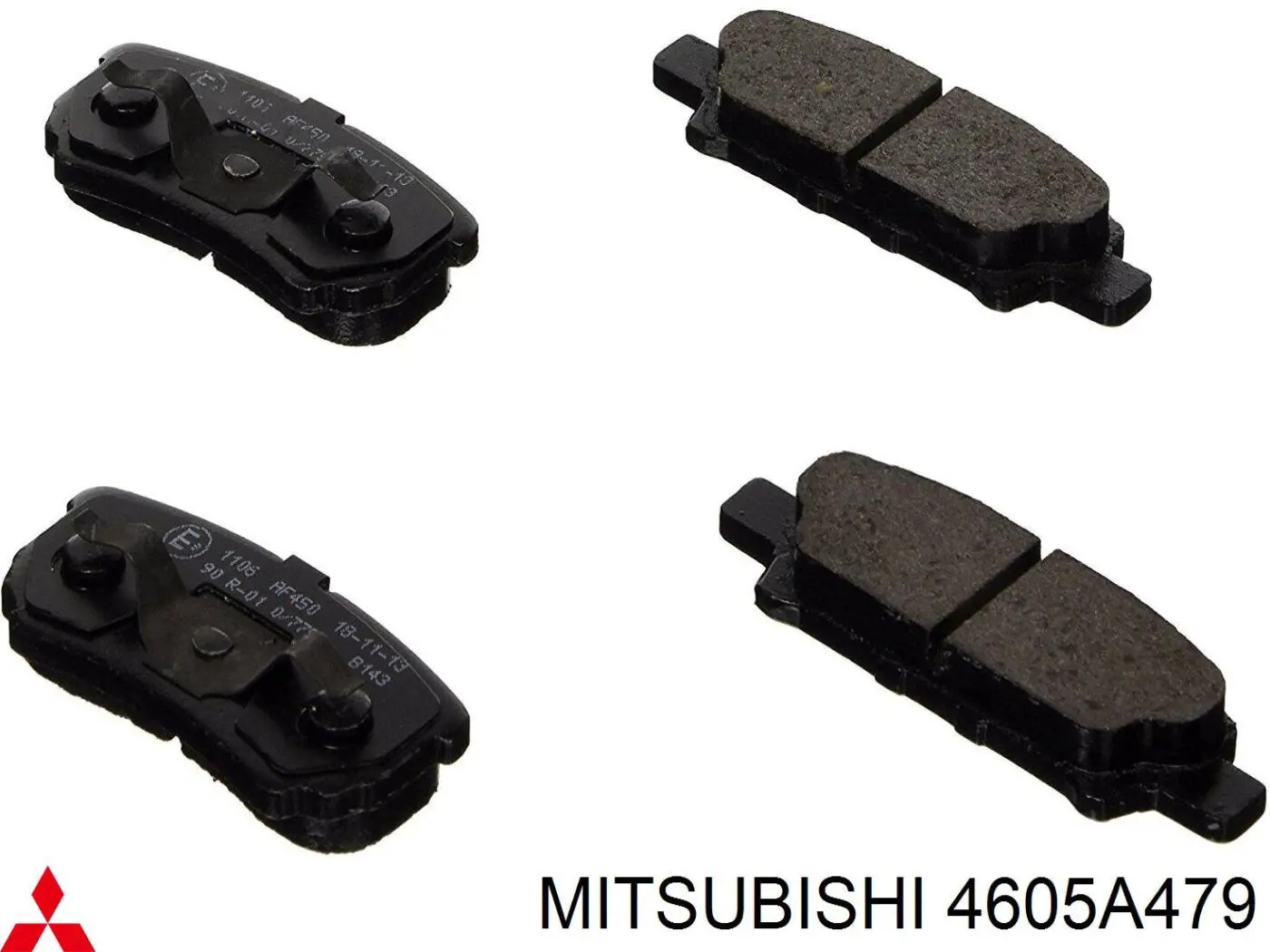 Купити 4605A479 Mitsubishi Задні колодки