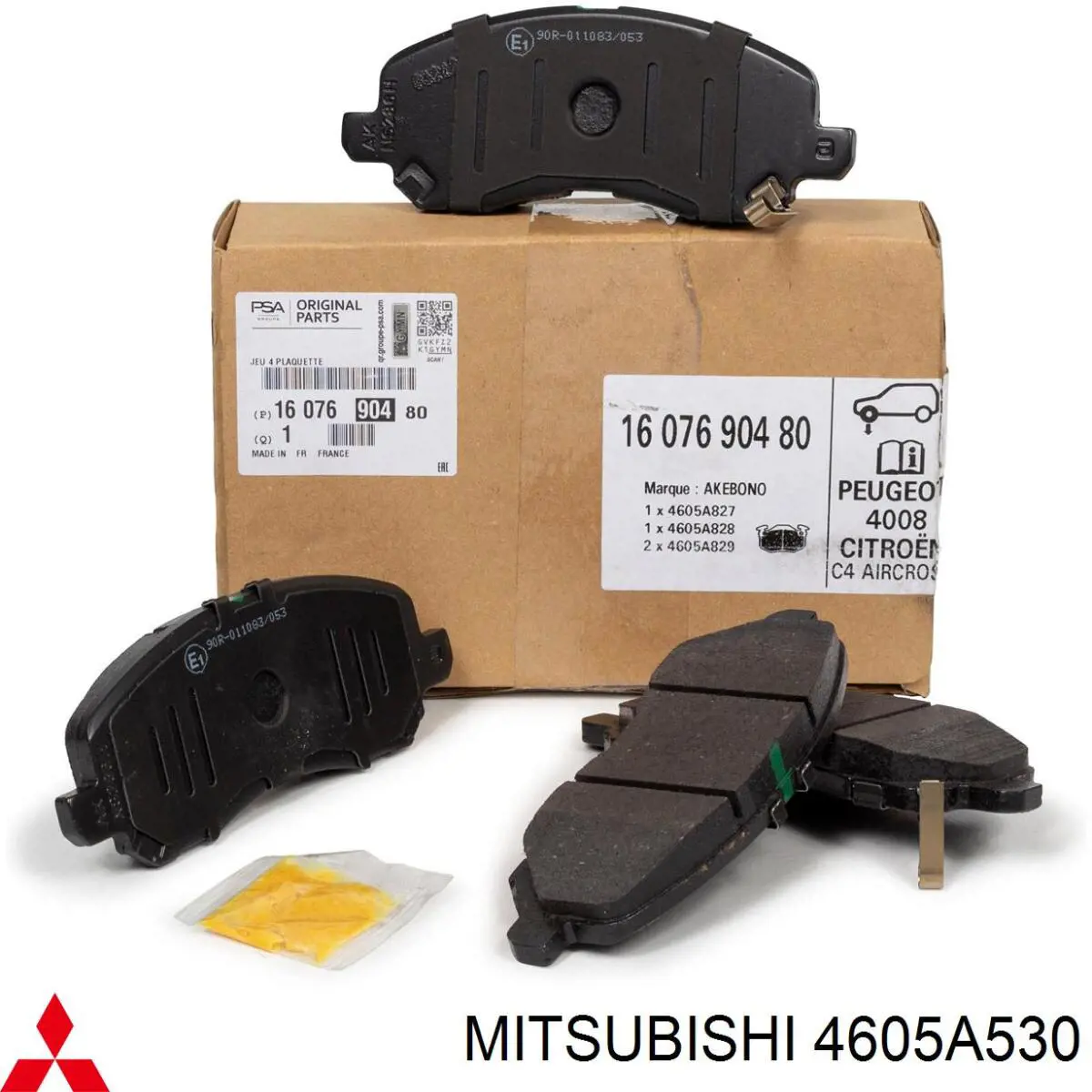 Тормозні колодки Mitsubishi 4605A530