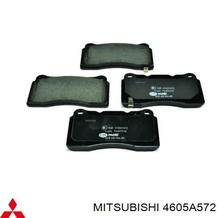 Тормозні колодки Mitsubishi 4605A572