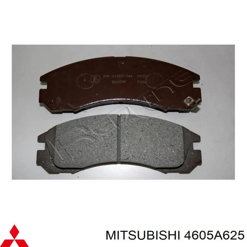 Колодки гальмівні передні, дискові 4605A625 Mitsubishi