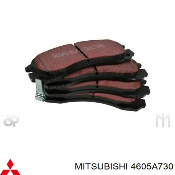 Передні тормозні колодки 4605A730 Mitsubishi