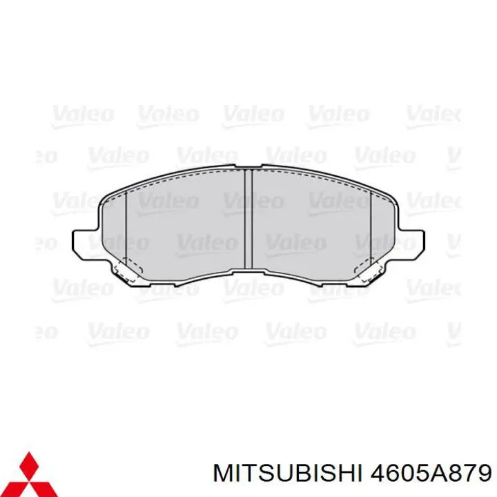 Гальмівні колодки Mitsubishi 4605A879 ціна, від 24.07 USD