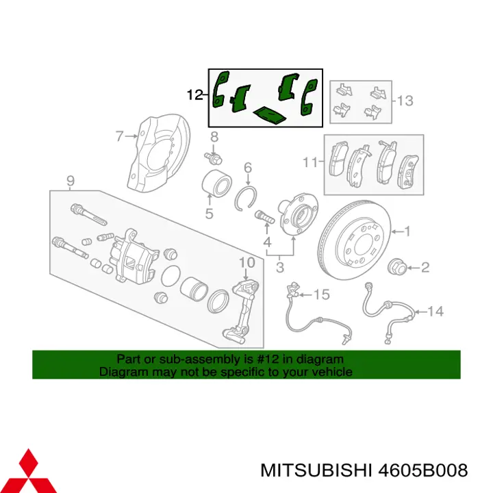  4605B008 Mitsubishi