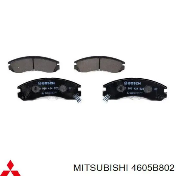 Гальмівні колодки Mitsubishi 4605B802 ціна, від 29.98 USD