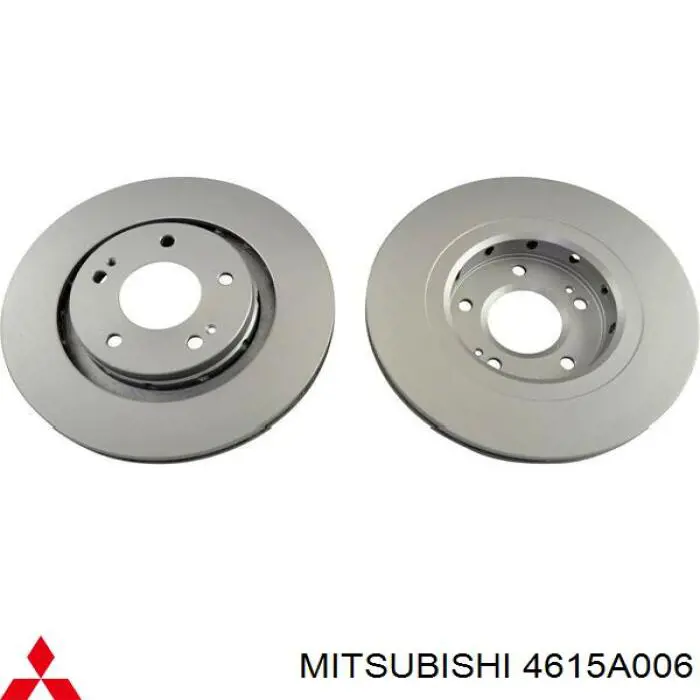 Диск переднього гальма Mitsubishi 4615A006 ціна, від 48.87 USD