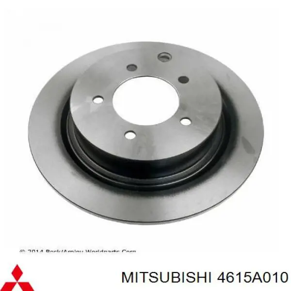 4615A010 Mitsubishi диск гальмівний задній