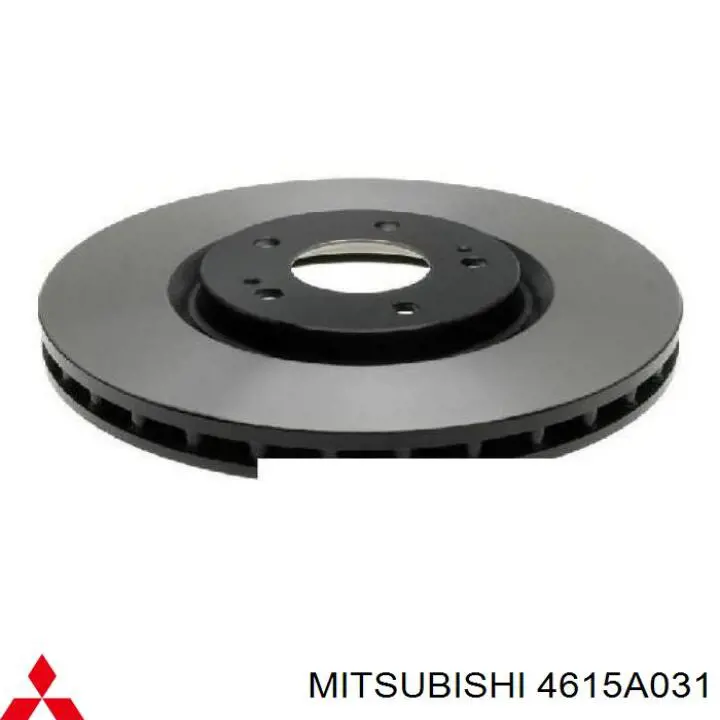 4615A031 Mitsubishi Гальмо дискове переднє
