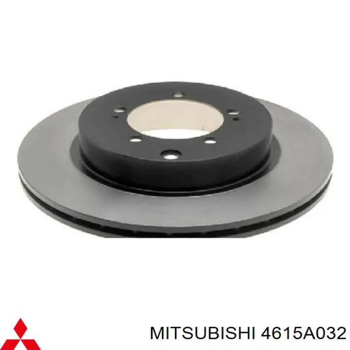 4615A032 Mitsubishi диск гальмівний передній