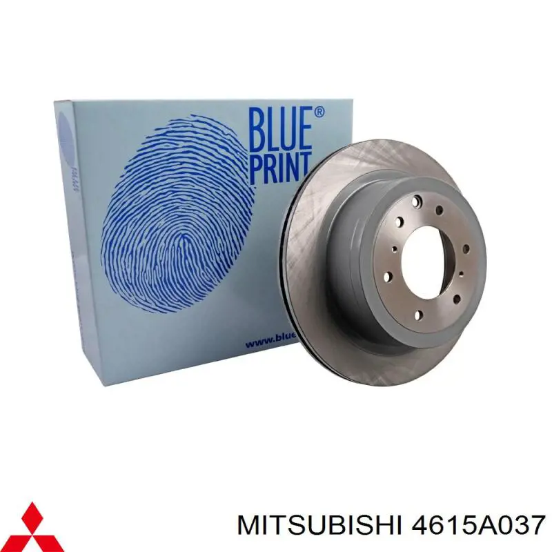 Купити 4615A037 Mitsubishi Диск заднього гальма