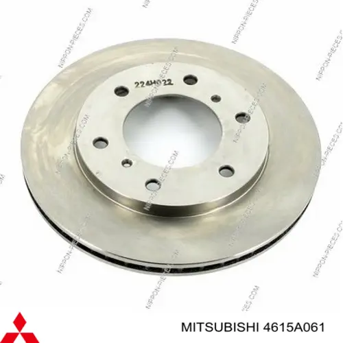 4615A061 Mitsubishi Гальмо дискове переднє