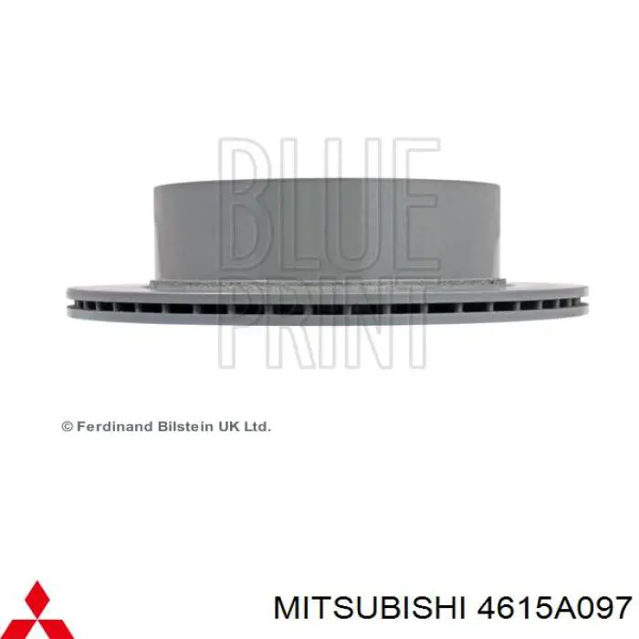 Купити 4615A097 Mitsubishi Диск заднього гальма