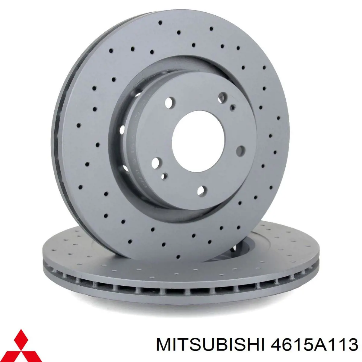 Диск гальмівний передній Mitsubishi 4615A113