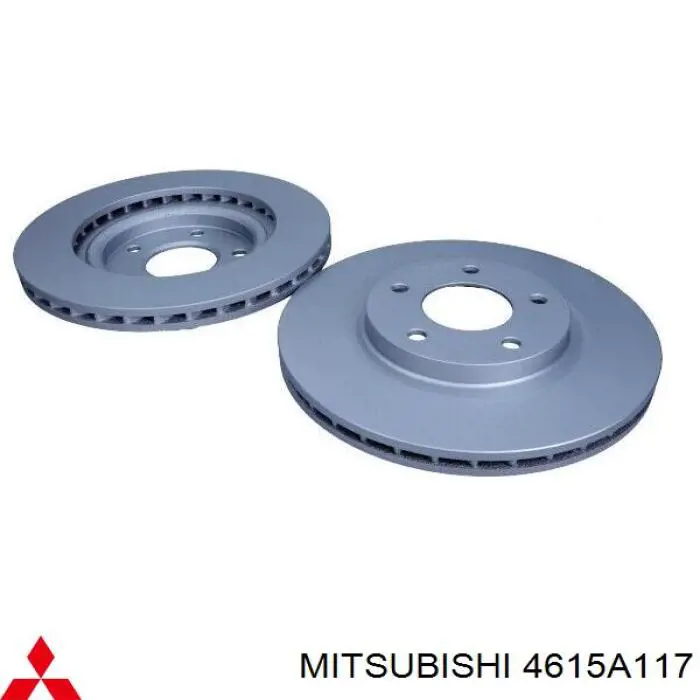 Гальмівні диски передні 4615A117 Mitsubishi