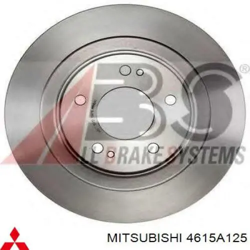 4615A125 Mitsubishi Дискові гальма