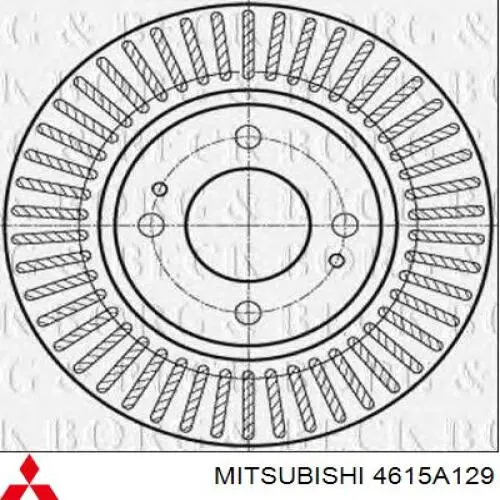 Гальмівні диски передні 194769 Maxgear