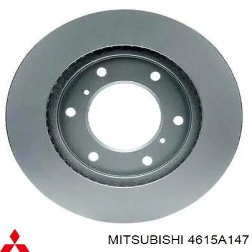 4615A147 Mitsubishi диск гальмівний передній