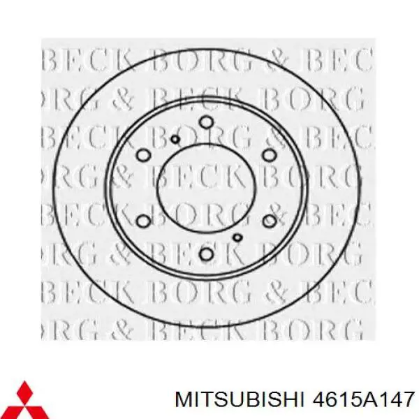 Купити 4615A147 Mitsubishi Ротор гальмівний