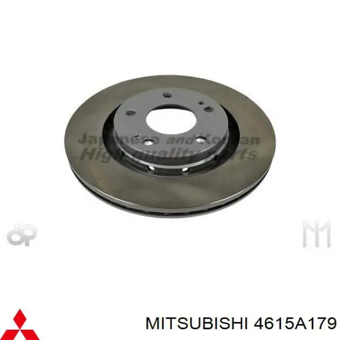 4615A179 Mitsubishi диск гальмівний передній