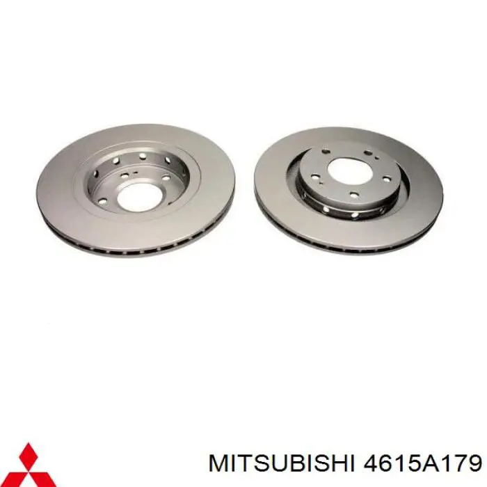 Диск переднього гальма Mitsubishi 4615A179 ціна, від 40.83 USD
