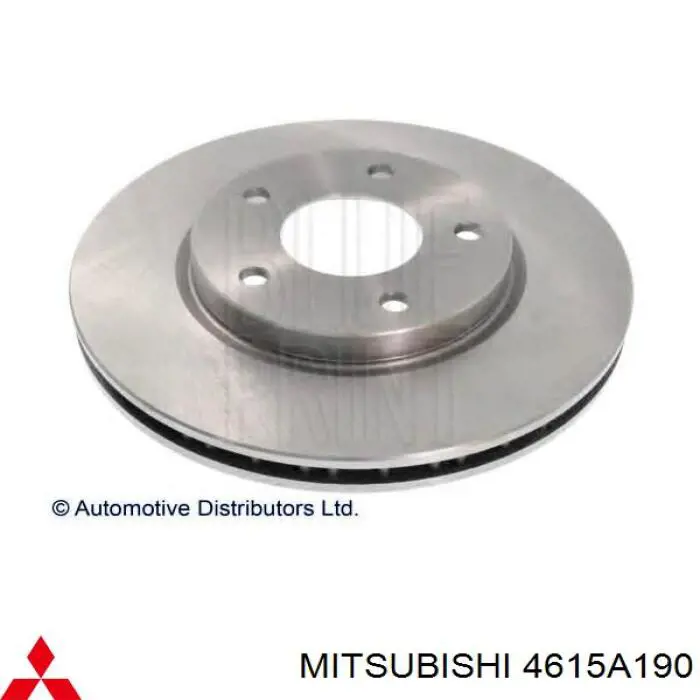 Гальмівні диски передні 4615A190 Mitsubishi