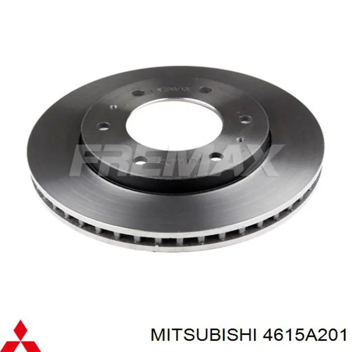 Диск переднього гальма Mitsubishi 4615A201 ціна, від 15.58 USD