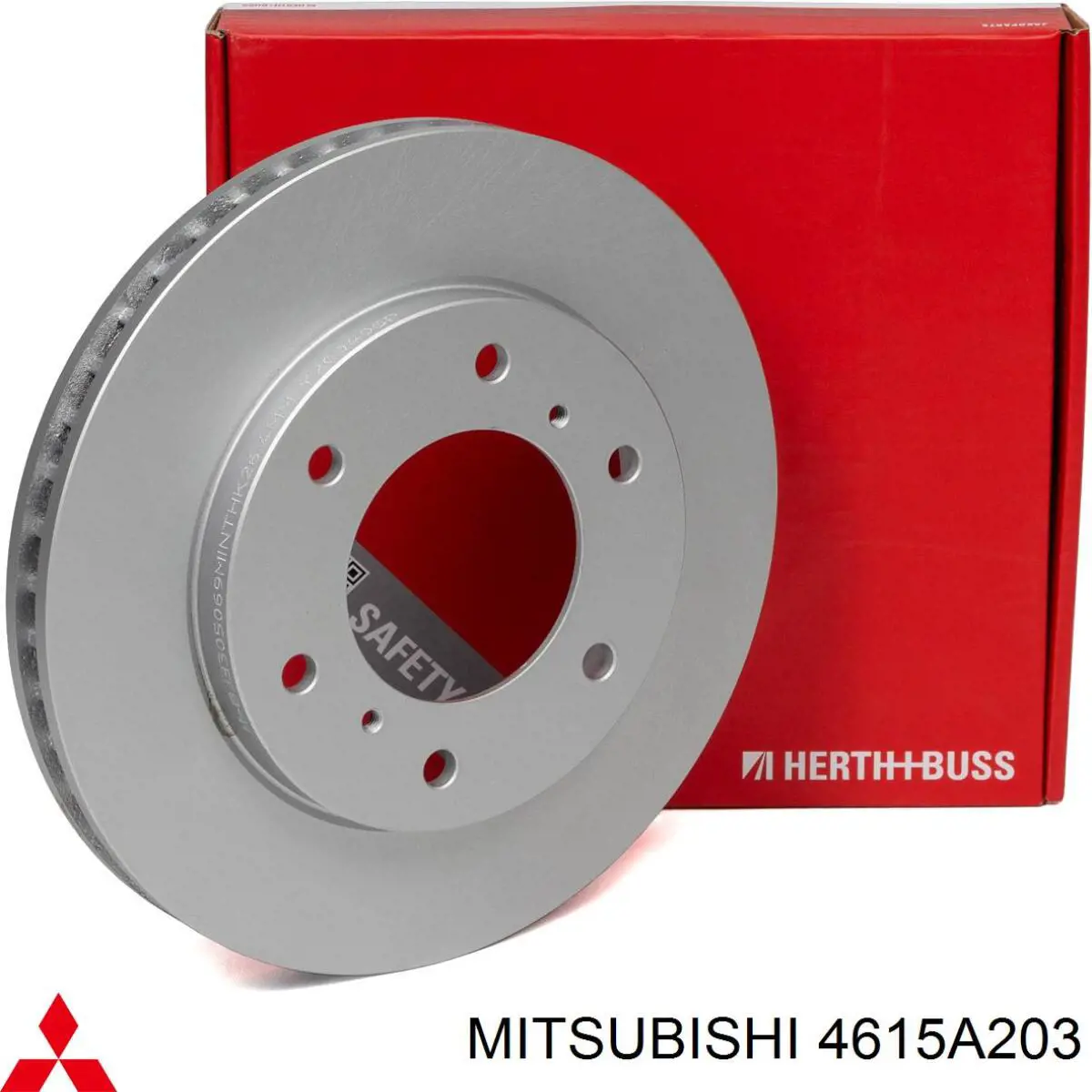 4615A203 Mitsubishi Гальмо дискове переднє