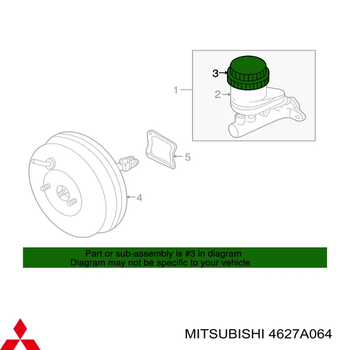  4627A064 Mitsubishi