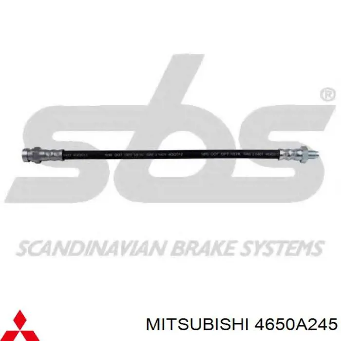 Шланг гальмівний задній 4650A245 Mitsubishi