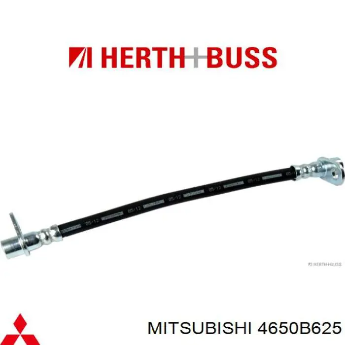 Купити 4650B625 Mitsubishi Шланг гальмівний задній, лівий