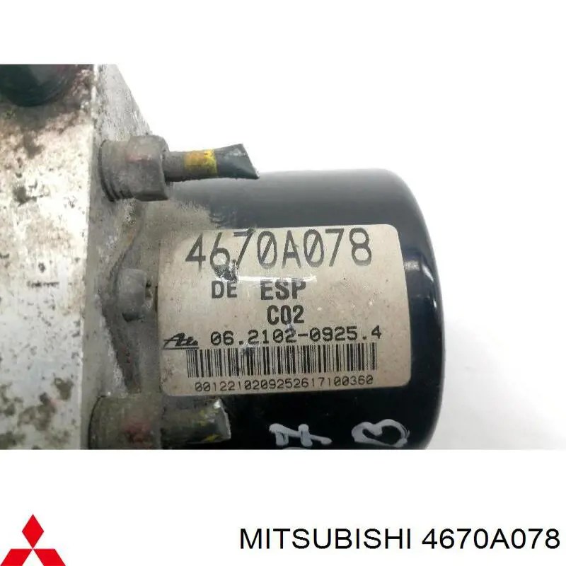  4670A078 Mitsubishi