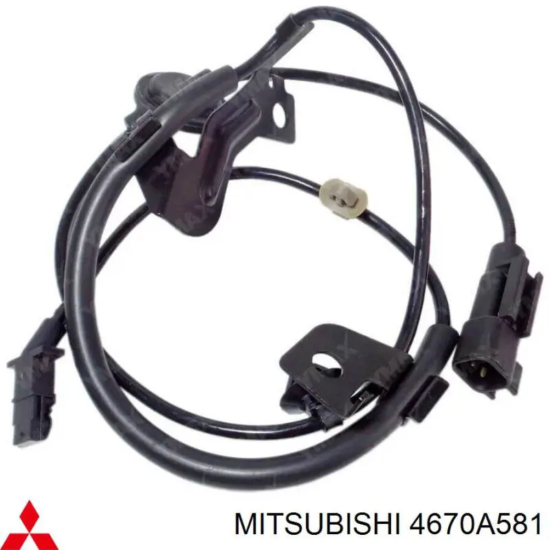 Купити 4670A581 Mitsubishi Датчик АБС (ABS) задній, лівий