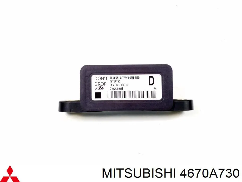 Датчик поперечного прискорення (ESP) Mitsubishi 4670A730 ціна, від 24.23 USD