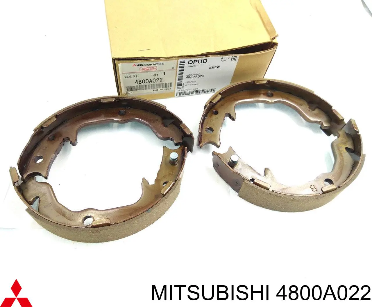 Купити 4800A022 Mitsubishi Гальмівні колодки гальма стоянки