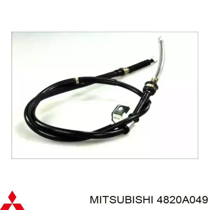 Трос стоянкового гальма задній лівий Mitsubishi 4820A049 ціна, від 21.59 USD