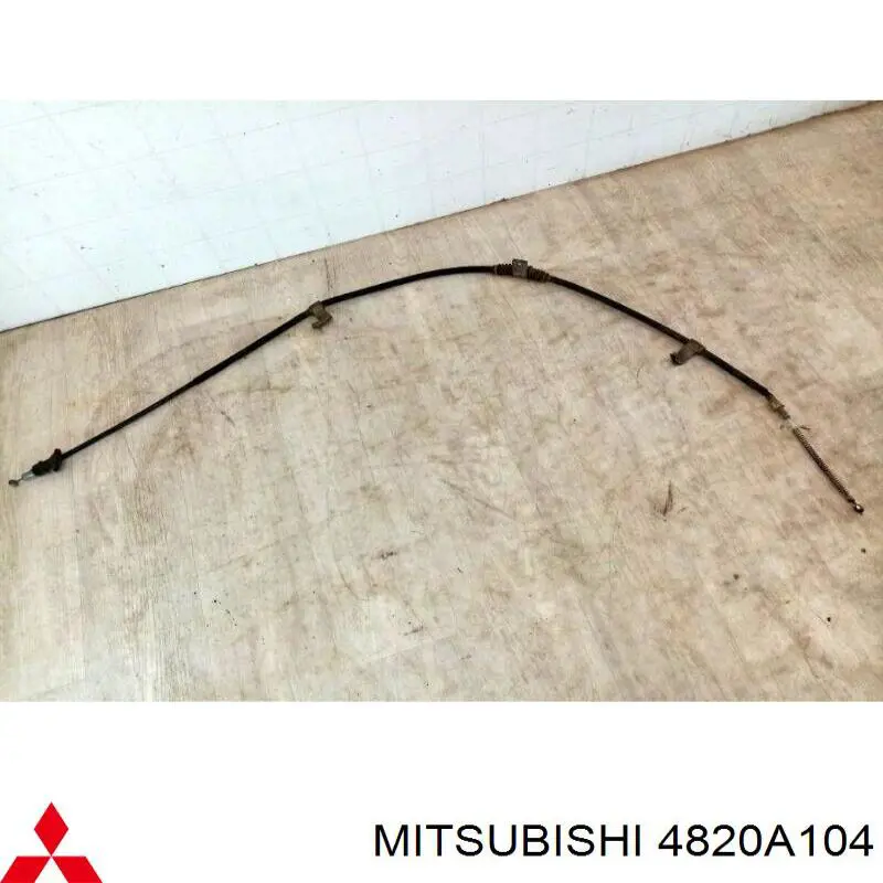 Трос стоянкового гальма задній правий Mitsubishi 4820A104 ціна, від 15.81 USD