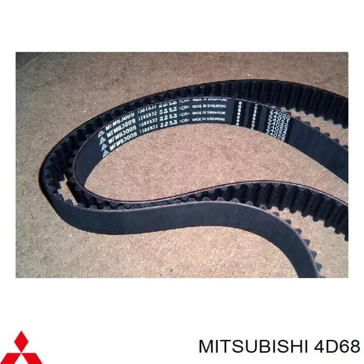 4D68 Mitsubishi Мотор в зборі