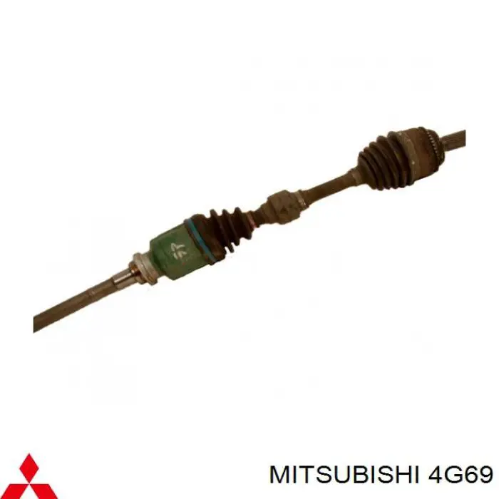 Двигун у зборі 4G69 Mitsubishi