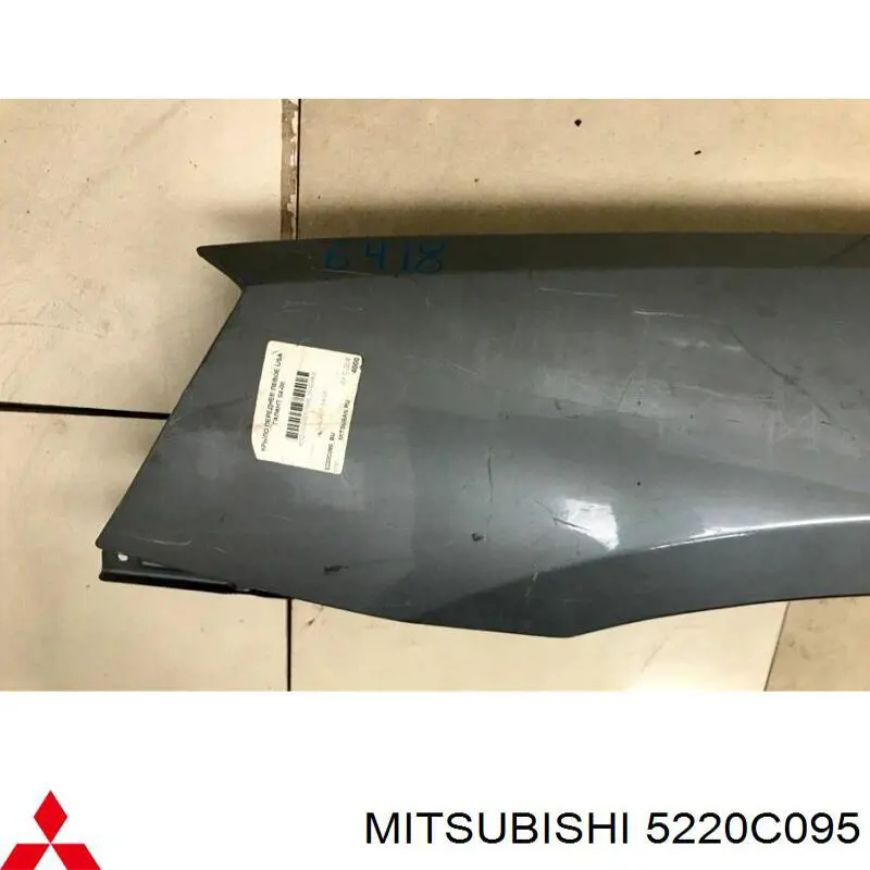 Ліве переднє крило Mitsubishi Galant IX седан (DJ, DM) (2004 - 2012) ціна, від 126.70 USD