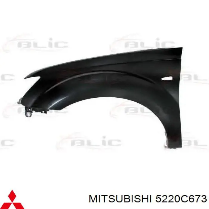 Ліве переднє крило FPS FP4812311 ціна, від 76.37 USD