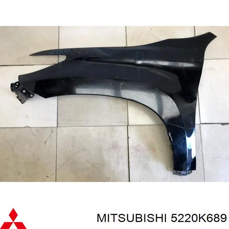 Ліве переднє крило Mitsubishi 5220K689 ціна, від 361.08 USD