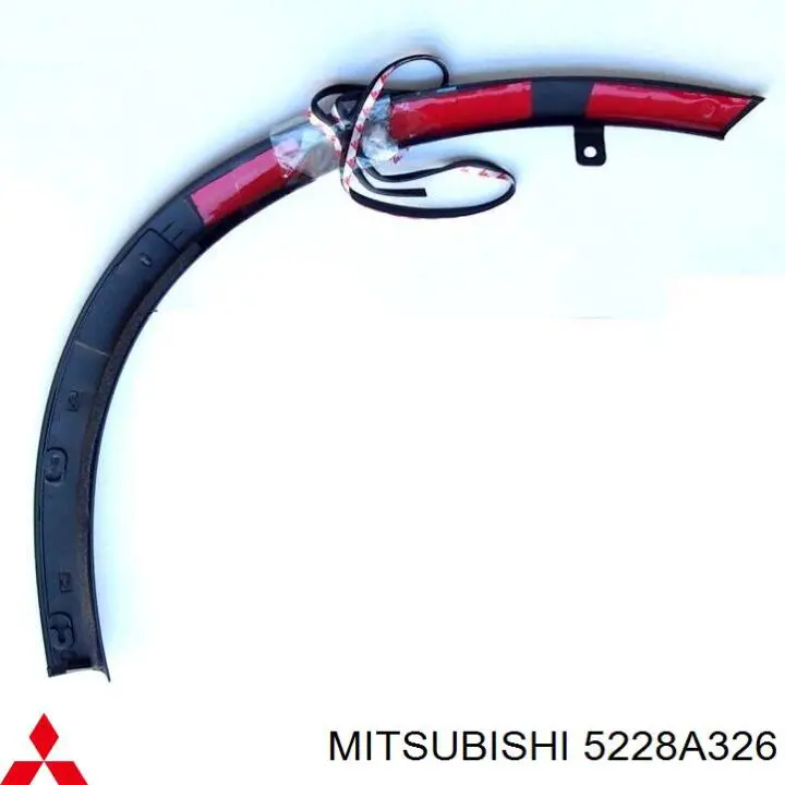 PMB17002BR Signeda Молдинг арки колеса заднього, правий