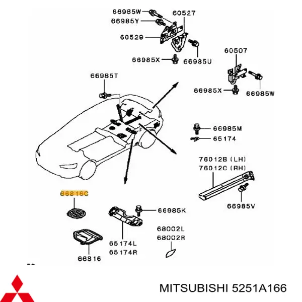 5251A166 Mitsubishi 