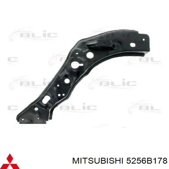 Супорт радіатора правий/монтажна панель кріплення фар Mitsubishi 5256B178 ціна, від 19.66 USD