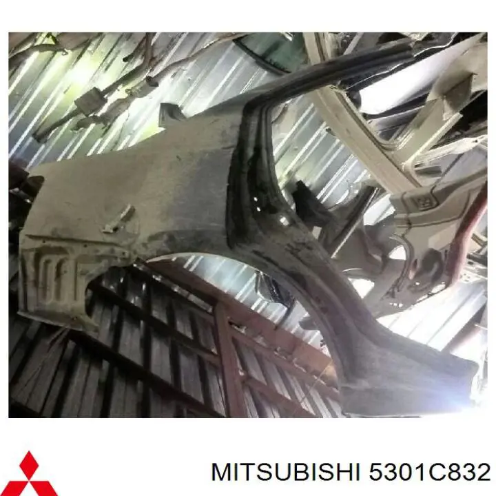 Крило заднє праве Mitsubishi Galant 9 (DJ, DM) (Міцубісі Галант)