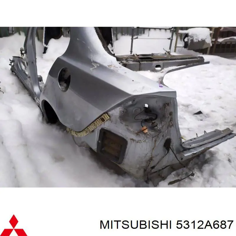 5312A687 Mitsubishi Амортизаційна стійка центральна, ліва